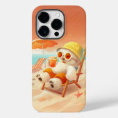 Coques Case-Mate iPhone Smile Dog - Mode Plage Activé (Verso)