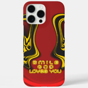 iPhone 16 Pro Max Case Smile God Loves You Beautiful Texte Extraordinaire