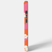 Coques Case-Mate iPhone Smile - rose, orange et crème (Verso / Gauche)