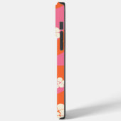 Coques Case-Mate iPhone Smile - rose, orange et crème (Verso / Gauche)