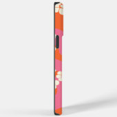 Coques Case-Mate iPhone Smile - rose, orange et crème (Verso / Droite)