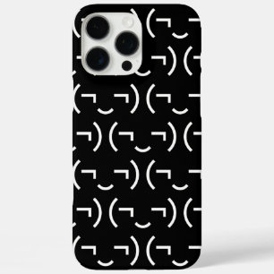 Coques iPhone 16 Pro Max Smug Emoticon (‿MD) Kaomoji japonais