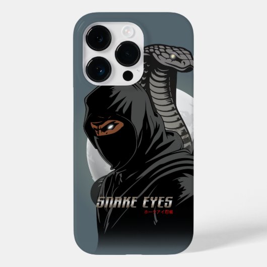 Coques Case-Mate iPhone Snake Eyes Ninja (Verso)