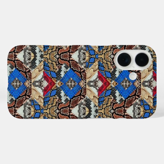 Coques Case-Mate iPhone Snake Skin Pattern  (Verso (horizontal))
