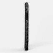 Coques Case-Mate iPhone Snakeskin noir (Dos/Droite)