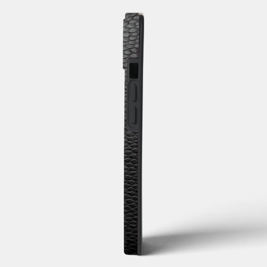 Coques Case-Mate iPhone Snakeskin noir (Verso / Gauche)