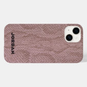 Coques Case-Mate iPhone Snakeskin rose (Verso (horizontal))