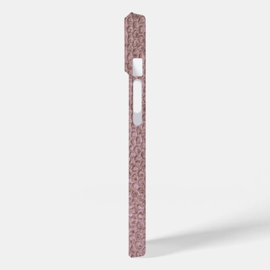 Coques Case-Mate iPhone Snakeskin rose (Verso / Gauche)