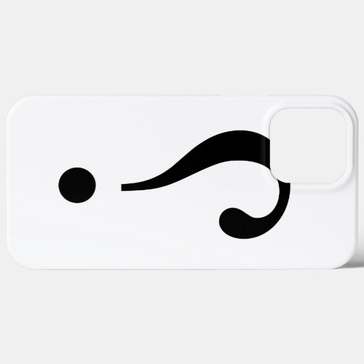 Coques Case-Mate iPhone sNARK mARK {ironicon} (Verso (horizontal))