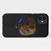 Coques Case-Mate iPhone Snarling Bengale Tiger Big Cat Wildlife Art (Dos (Horizontal))