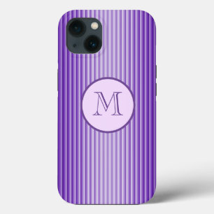 Case-Mate iPhone Case Snazzy Sophisticates Lueur Violette Rayures Person