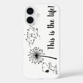 Coques Case-Mate iPhone Snoopy Avec Dandelion (Verso)