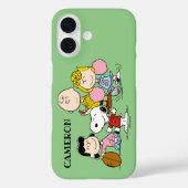 Coques Case-Mate iPhone Snoopy et Gang Play Football (Verso)