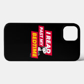 Coques Case-Mate iPhone Snoopy "I Read Past My Bedtime" (Verso (horizontal))