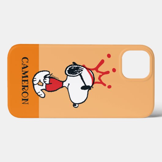 Coques Case-Mate iPhone Snoopy - Joe Cool Crown (Verso (horizontal))