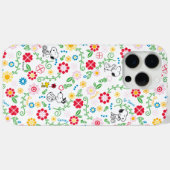 Coques Case-Mate iPhone Snoopy So Sweet Flower Motif (Verso (horizontal))