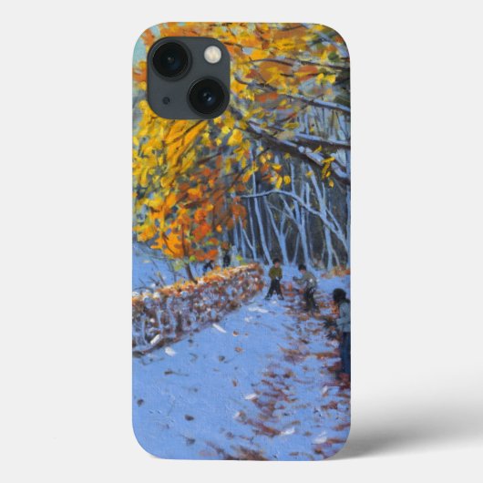 Coques Case-Mate iPhone Snowballing Allestree Park Derby 2014 (Verso)