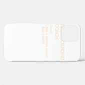Coques Case-Mate iPhone Snowboard Coach Définition Funny Snowboardeur (Verso (horizontal))