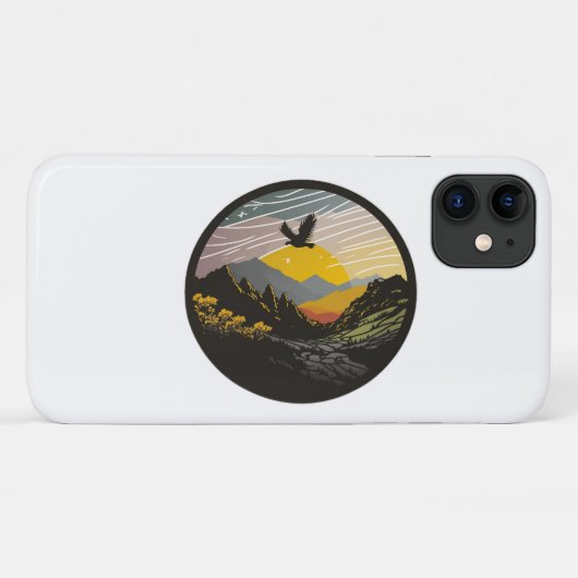 Coques Case-Mate iPhone Snowdonia (Dos (Horizontal))
