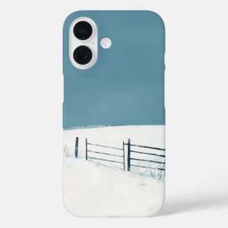 Coques iPhone 16 Snowfield Geometry