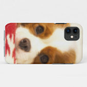 Coques Case-Mate iPhone Snowflake Cavalier King Charles Spaniel (Dos (Horizontal))