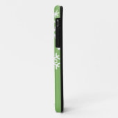 Coques Case-Mate iPhone Snowflakes et Stars iPhone 5 BT Coque, Vert (Dos/Gauche)