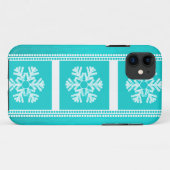Coques Case-Mate iPhone Snowflakes moderne BT iPhone 5 Coque, Aqua (Dos (Horizontal))