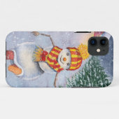 Coques Case-Mate iPhone Snowman (Dos (Horizontal))