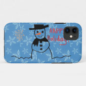 Coques Case-Mate iPhone Snowman (Dos (Horizontal))