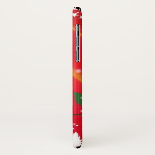 Coques Case-Mate iPhone Snowman d'hiver (Dos/Gauche)