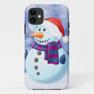 Etui iPhone Case-Mate Snowman hiver Joyeux Noël neige