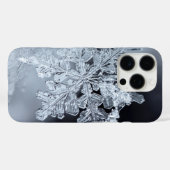 Coques Case-Mate iPhone Snowmans & Snowflakes Motif sans couture (Verso (horizontal))