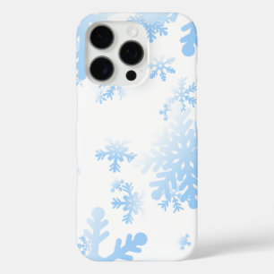 Coques iPhone 16 Pro Snowmans & Snowflakes Motif sans couture