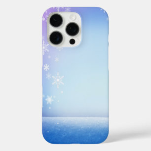Coques iPhone 16 Pro Snowmans & Snowflakes Motif sans couture