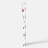 Coques Case-Mate iPhone Snowmans & Snowflakes Motif sans couture (Verso / Gauche)