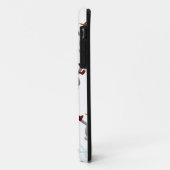 Coques Case-Mate iPhone Snowmen et Snowflakes (Dos/Gauche)