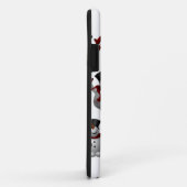 Coques Case-Mate iPhone Snowmen et Snowflakes (Dos/Droite)