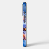 Coques Case-Mate iPhone Snowy Hills Whimsical Christmas Village (Verso / Gauche)