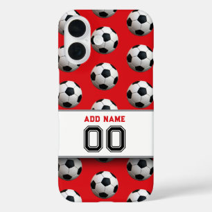 Coques iPhone 16 Soccer classique Jeux de football Cool