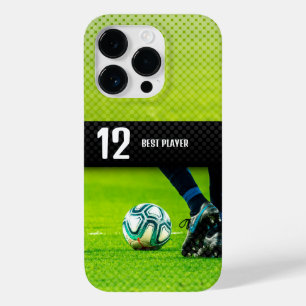 Coque Pour iPhone 14 Pro Soccer   Football meilleur joueur No.