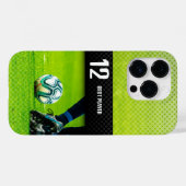 Coques Case-Mate iPhone Soccer | Football meilleur joueur No. (Verso (horizontal))