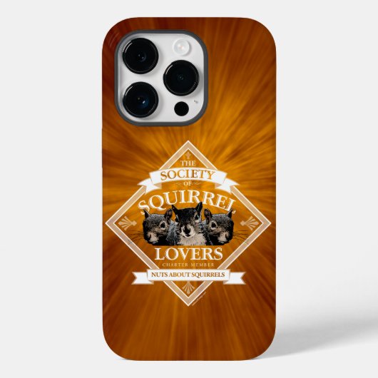 Coques Case-Mate iPhone Société des amoureux d'écureuils - drôles Coque-M (Verso)