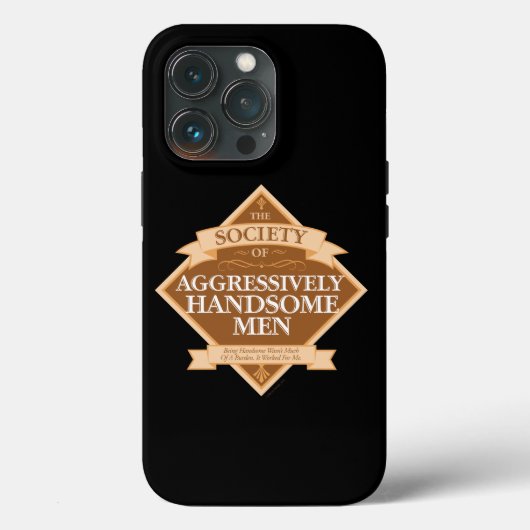 Coques Case-Mate iPhone Société des hommes agressivement beaux Coque-Mate (Verso)