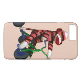 Coques Case-Mate iPhone Sock Monkey Tricycle (Dos (Horizontal))