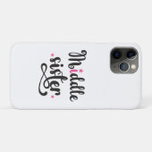 Coques Case-Mate iPhone Soeur du Milieu, Mignonnes Étoiles (Dos (Horizontal))