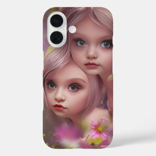 Coques iPhone 16 Soeurs des fées parmi les fleurs de la forêt