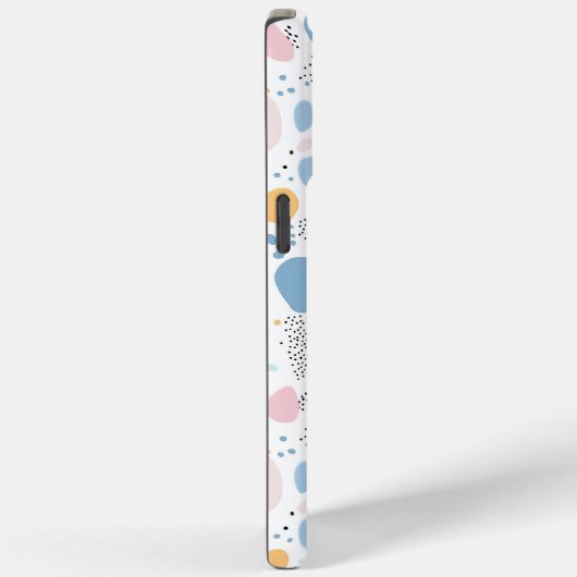 Coques Case-Mate iPhone Soft Abstract Pastel Pebble Pattern (Verso / Droite)
