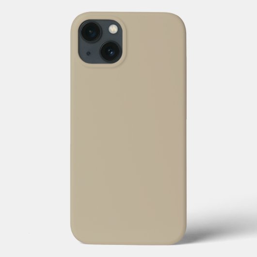 Coques Case-Mate iPhone Soft Light Beige Background – Wedding Design (Verso)