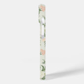 Coques Case-Mate iPhone Soft Mint Green Garden Motif (Verso / Gauche)
