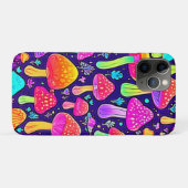 Coques Case-Mate iPhone Soft Neon : Patch pour champignon de dessin (Dos (Horizontal))